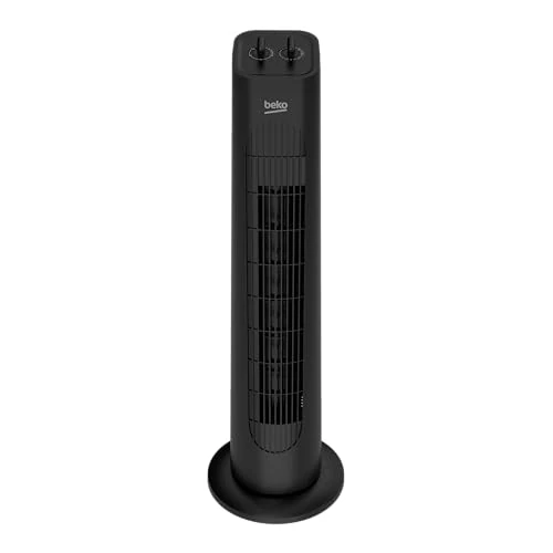 Beperkte aanbieding: Beko EFW5300B Mechanische torenventilator, 35 W, 3 snelheden, oscillatie 60°, timer 2h, zwart van 52.12 EUR naar 52.12 EUR (besparing 0%)