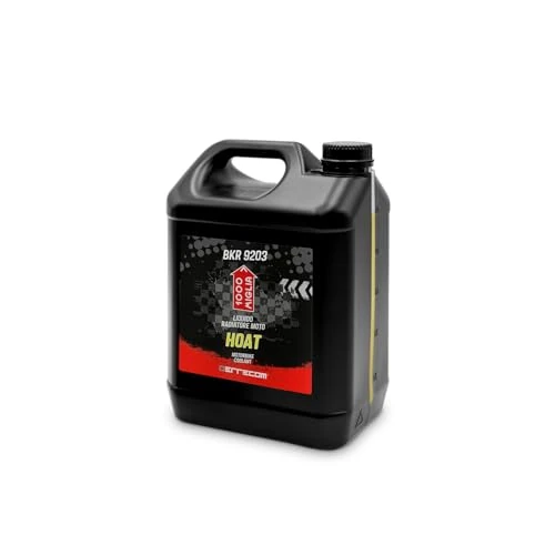 Offerta a tempo: ERRECOM 1000 Miglia BKR 9203 Liquido Radiatore Moto HOAT -38°C/+125°C, Antigelo Pronto all’Uso Hybrid Oat, 5 Litri – Giallo - 10% da 29.02 € a 26.12 €