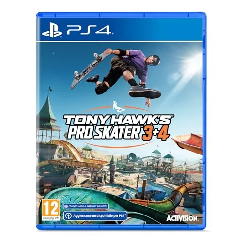 Offerta a tempo: PlayStation - Tony Hawk’s Pro Skater 3 + 4 - PS4 (disco) - 37% da 49.99 € a 31.60 €