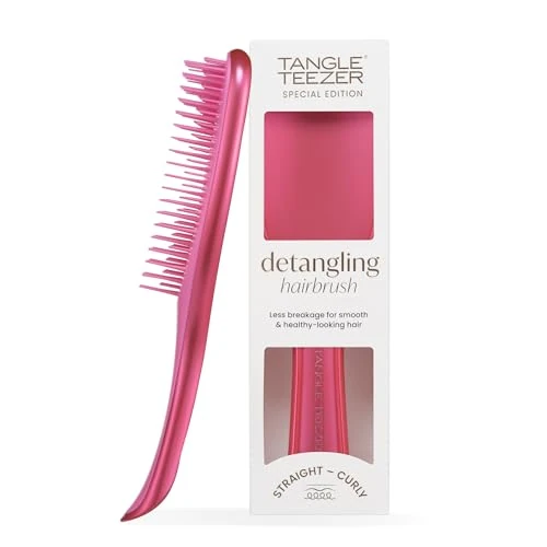 Tangle Teezer Ultimate szczotka do rozczesywania włosów, do mokrych i suchych włosów, szczotka do rozczesywania wszystkich rodzajów włosów, dwupoziomowe zęby zmniejszają łamanie i eliminują węzły,