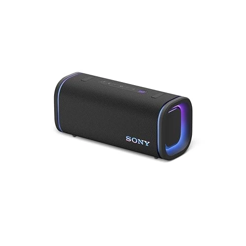 Limited-time offer: Sony ULT FIELD 5 - Powerful Bluetooth Portable Speaker, 25hr Battery, 2 x ULT POWER SOUND modes, IP67, Waterproof, Dustproof, 360 Lights, Detachable Shoulder Strap, Compact - Black from 259.00 GBP to 199.00 GBP (save 23%)