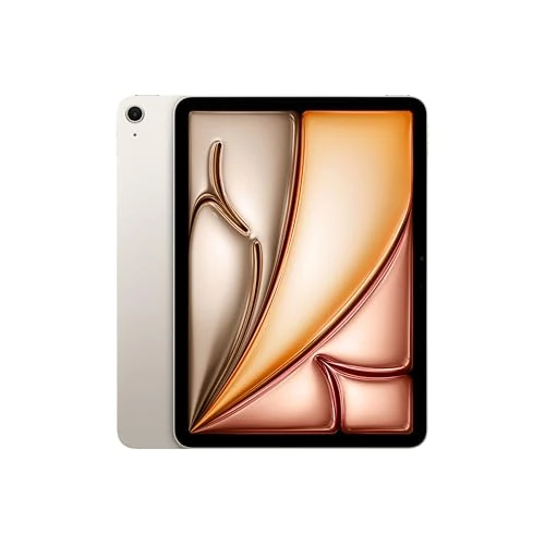 Offerta a tempo: Apple iPad Air 11'' con chip M3: Apple Intelligence, 128 GB, fotocamera frontale e posteriore da 12MP, Wi-Fi 6E, Touch ID, un giorno intero di batteria — Galassia - 18% da 609.00 € a 499.00 €