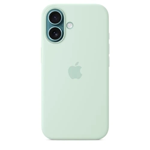 Apple iPhone 16 Silicone Case with MagSafe – Aquamarine ​​​​​​​