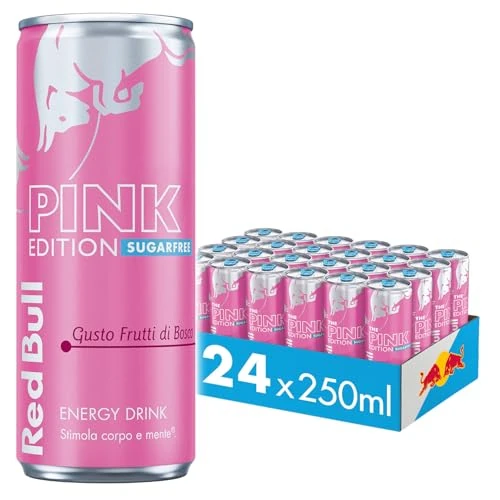 Offerta a tempo: Red Bull Energy Drink, Gusto Frutti di Bosco, 250 ml (24 Lattine) - 20% da 29.99 € a 23.99 €