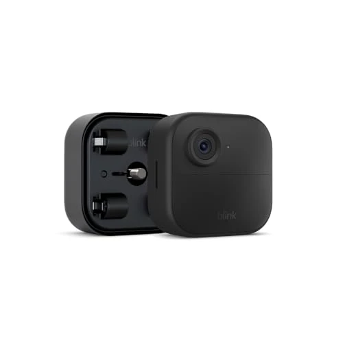 Tijdelijke aanbieding: Blink-camera (Outdoor 4) + uitbreidingspakket batterij, Draadloze slimme HD-beveiligingscamera, batterijduur 4 jaar, geavanceerde bewegingsdetectie, werkt met Alexa, Alleen extra camera | IP65 van 104.98 € naar 104.98 € (0.00% korti