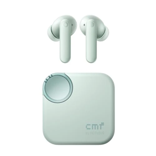 CMF by Nothing Buds 2 Draadloze Oordopjes met 48 dB Hybride ANC, 55 uur Batterijduur, 11mm PMI Driver, 6 HD-microfoons en Ruimtelijke Audio, IP55 Waterbestendig – Lichtgroen