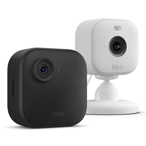 Offre limitée : Nouvelle caméra Blink (Outdoor 4) : caméra de surveillance connectée HD sans fil (système 1 caméra avec Sync Module Core) + Blink Mini 2 (blanc) de 114.98 EUR à 35.99 EUR (remise 69%)