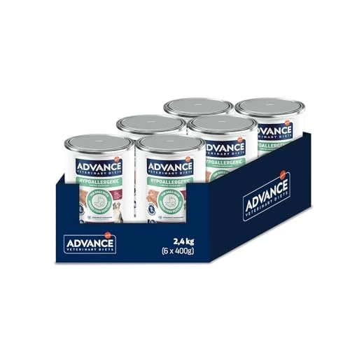 Advance Diets Comida Húmeda para Perros - Hypoallergenic con Cordero - 6 latas x 400g