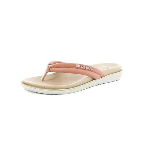 Offerta a tempo: Ciabatte Donna Infradito Colorate Leggere e Flessibili, Suola Dual Density - 35% da 21.90 € a 14.25 €