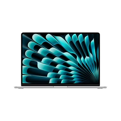 Apple Portatile MacBook Air 15'' con chip M4 (2025): progettato per Apple Intelligence, display Liquid Retina da 15,3'', 24GB di memoria unificata, 512GB di archiviazione SSD, Touch ID; Argento
