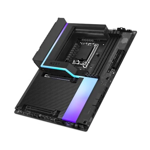 Offerta a tempo: NZXT N9 Z890 - Scheda Madre Gaming Intel Z890 LGA 1851 ATX per Core Ultra (Serie 2) - 20+1+1, DDR5, 5x M.2, PCIe 5.0, Wi-Fi 7, 5GbE, Thunderbolt 4 - RGB, Copertura in Metallo Completo - Nero - 22% da 499.99 € a 389.90 €