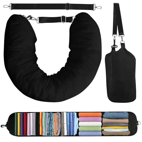 Tijdelijke aanbieding: iophi Vulbaar nekkussen (zwart) van 5.99 EUR naar 5.99 EUR (korting 0%)