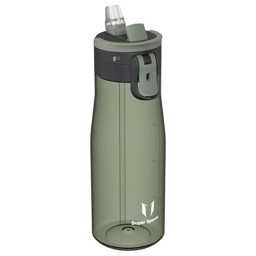 Limited offer: Sparrow 1L TouchFlow Tritan Water Bottle – BPA Free – Straw Drinking Bottles Suitable for Sports, Schools, Outdoors from 17.95 EUR to 11.60 EUR (save 35%)