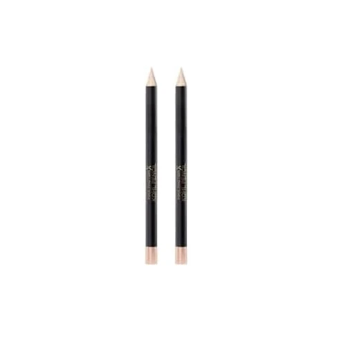 Max Factor Kohl Kajal Natural Glaze 90 – Nude Kajal perfekt für Smokey Eyes – Lidstrich auftragen leicht gemacht – 1 x 4 ml (Packung mit 2)