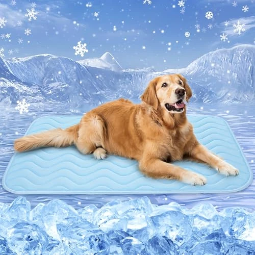 Offerta a tempo: BaoDan Tappetino Refrigerante Cane, 70x100cm Tappeto Rinfrescante per Cani - 49% da 36.99 € a 18.99 €