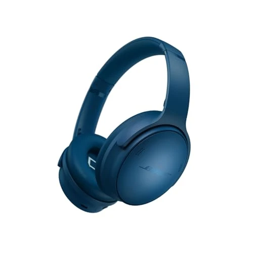 Zeitlich begrenztes Angebot: Bose QuietComfort Kabellose Kopfhörer mit Mikrofon und Noise-Cancelling, Bluetooth-Over-Ear-Kopfhörer, Audiophile Kopfhörer, On-Ear-Kopfhörer mit Noise-Cancelling, bis 24h Akkulaufzeit, Dämmerungsblau von 299.95 € auf 263.34 €