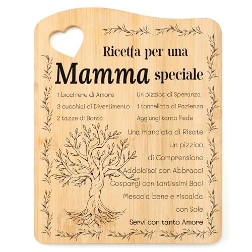 PRSTENLY Cadeau de maman, cadeaux d'anniversaire maman planches à découper en bambou cadeau pour les femmes, cadeaux maman fille fils à maman cadeaux fête maman cadeau cadeau de Noël pour maman