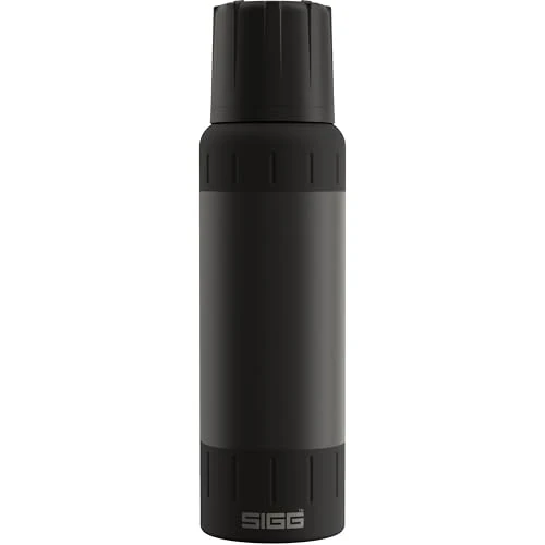 Limited-time offer: SIGG Insulated Water Bottle - Alpine Star Black Thermos Flask with Cup - 27 Pieces Hot, 100 Pieces Cold - Compact & Robust - Leak-Proof - BPA Free - Outdoor, Camping & Hiking - Black - 1L from $55.11 to $55.11 (save 0.00%)