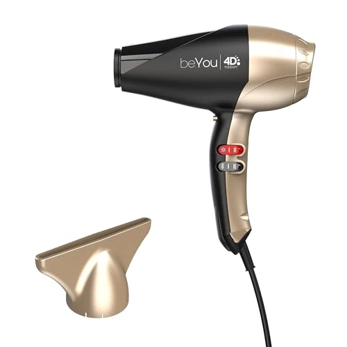 Offerta a tempo: GA.MA Italy Professional, Asciugacapelli BEYOU 4D Therapy Ultra Ozono Ion, 2400W, Tecnologia Anti-Età e Anti-Crespo, Motore AC, 6 Combinazioni di Asciugatura, Filtro Amovibile, Made in Italy — 30% da 39,00 € a 27,30 €