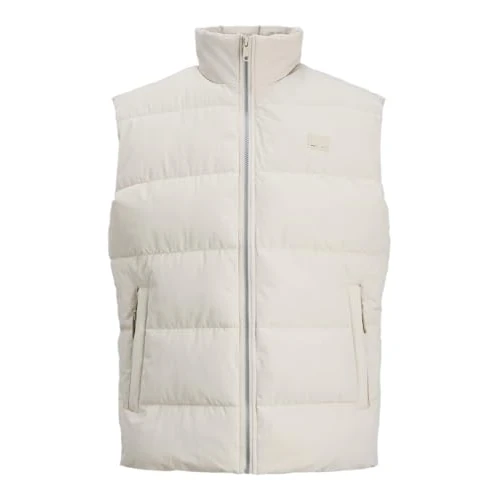 Limited-time offer: JACK & JONES Men's Jprblualves Vest, Silver Lining, M from 37.88 £ to 37.88 £ (save 0.00%)