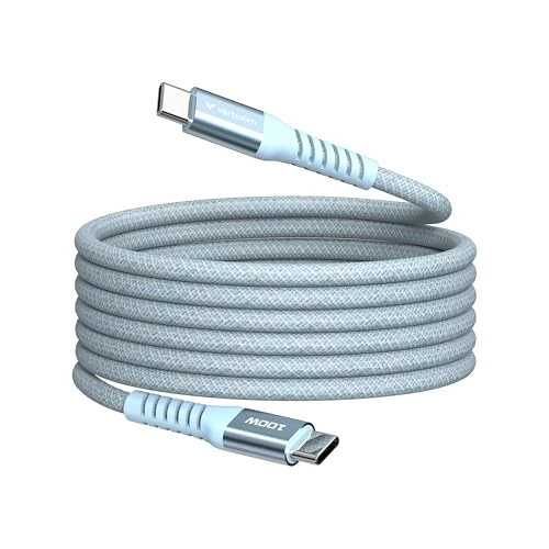 Offerta a tempo: Verbatim Sync & Charge Cable USB-C to USB-C 100W Magnetic 120 cm – Blu - 41% da 25.20 € a 14.79 €