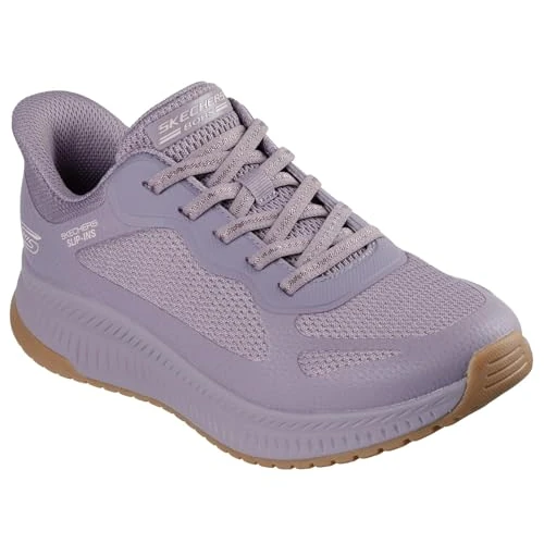 Skechers Bobs Squad 4 Staple Look - Tenis para Mujer, Color Morado, Talla 6.5 de Reino Unido, Purple, 39.5 EU