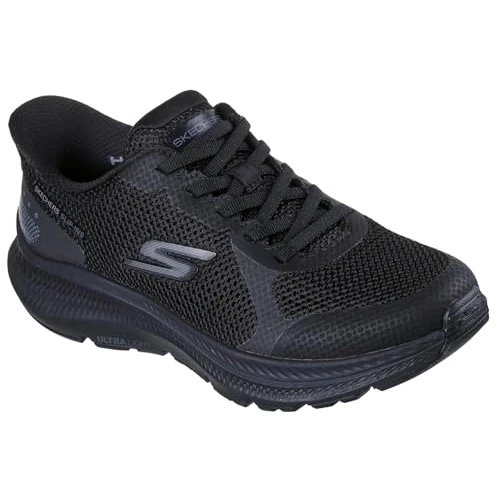 Zeitlich begrenztes Angebot: Skechers Damen Go Run Consistent 2.0 Captiva Slip-InTurnschuhe, Black Textile/Black Trim, 41 EU von 89.95 € auf 69.81 € (22% Rabatt)
