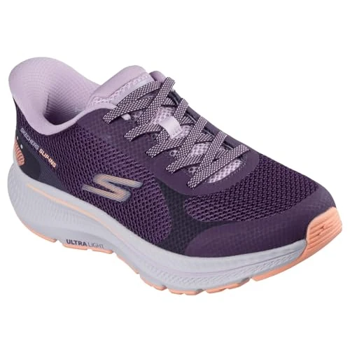 Offerta a tempo: Skechers Donna Go Run Consistent 2.0 Captiva Slip-In ALLENATRICE, Dark Purple Textile/Trim, 38.5 EU - 20% da 89.95 € a 71.99 €