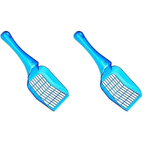 Offerta a tempo: Croci - Paletta per lettiera per gatti, Pala per lettiera per gatti in Plastica, per Setacciare, 26 CM, 1 Unità (Confezione da 2) - 71% da 8.78 € a 2.52 €