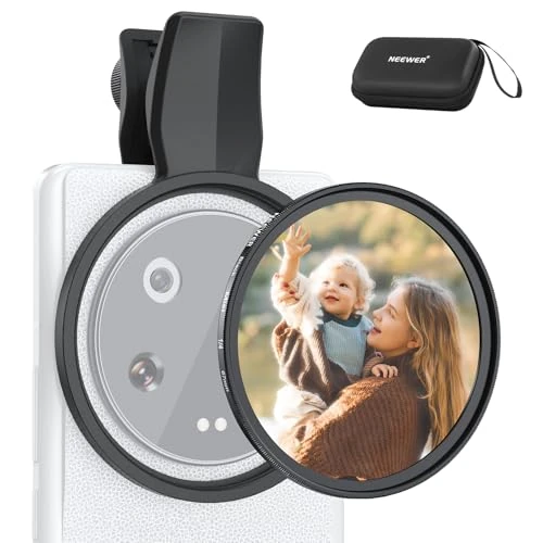 Offerta a tempo: NEEWER 67mm Filtro Black Diffusion 1/4 con Clip per Telefono - 8% da 24.99 € a 22.88 €