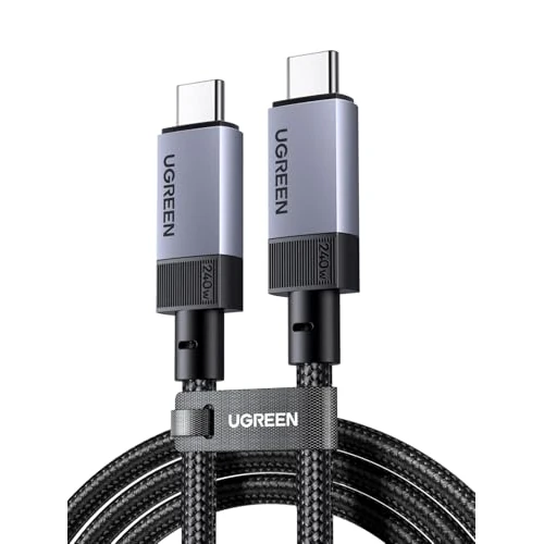 Offerta a tempo: UGREEN Cavo USB C Video 8K@60hz, USB4 GEN3 40Gbps, 240W Ricarica Rapida PD 3.1, Compatibile con Macbook Air, HP, ASUS, iPhone 17 Pro Max Air/16/15 Pro Max, Galaxy S25/S24 Ultra, Monitor. 1M - 25% da 16.99 € a 12.74 €