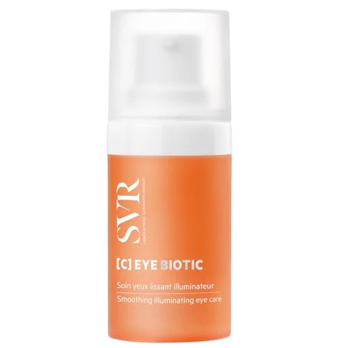 Offre limitée : SVR – [C] Eye Biotic – Soin Yeux Lissant Illuminateur – Corrige cernes pigmentaires et vasculaires, lisse rides et ridules – Pour peaux sensibles – Vitamine C 5%, Peptide, Probiotiques – 15 ml de 29.78 EUR à 19.84 EUR (remise 33%)
