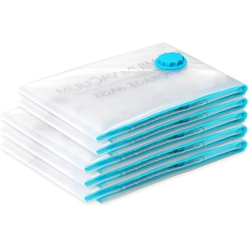 Oferta limitada: SilverRack Bolsas al vacío para ropa y edredones [5 unidades] en (2 x 60 x 80 cm / 3 x 80 x 100 cm) – Incluye etiquetas, bolsas de vacío para ropa y mantas – ideal para alérgicos – XXL bolsa de vacío de 15.79 EUR a 15.79 EUR (ahorro 0%)