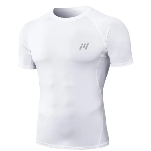 Limited offer: MEETWEE Compression Shirt Men's, Short/Long Sleeve Functional Men's Sports Shirt for Running Jogging Sports Gym from 3.96 EUR to 3.96 EUR (save 0%)