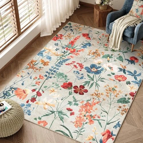 Oferta limitada: HUGEAR Alfombra Salon Beige 120x170cm Lavable de 44.49 € a 42.99 € (ahorro 3%)