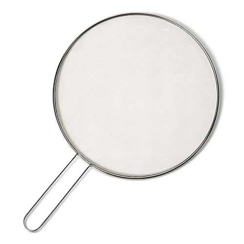 Offerta a tempo: Amazon Basics Protezione Antigrasso per Padella, 33cm, in Acciaio Inox, Lavabile in Lavastoviglie - 41% da 9.26 € a 5.45 €