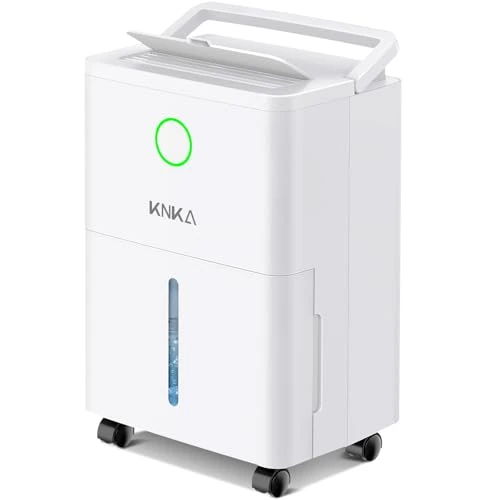 Tijdelijke aanbieding: KNKA Elektrische luchtontvochtiger 6 l/dag, tot 13 m² | Luchtontvochtiger voor badkamer, keuken en wasruimte, 24-uurs timer van 119.99 € naar 119.99 € (0.00% korting)