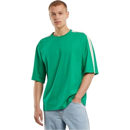 Urban Classics Men's Tb7336-tennis Core Tee T-Shirt, Froggreen, M