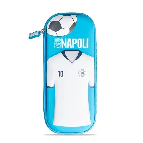 Colourbook Napoli Trousse à Crayons Rigide, Bleu Ciel, Moderne