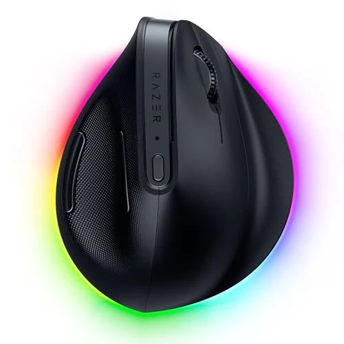 Oferta limitowana: Razer Pro Click V2 Vertical - pionowa ergonomiczna mysz bezprzewodowa dla praworęcznych użytkowników - AI Prompt Assistance - czujnik optyczny 30K - Windows & Mac (do 9 miesięcy baterii) Czarny z 438.03 zł na 394.23 zł (oszczędź 10%)