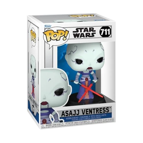 Zeitlich begrenztes Angebot: Funko POP! Star Wars: Clone Wars - Ventress - Sammelbare Vinylfigur - Geschenkidee - Offizielles Merchandise - Spielzeug für Kinder & Erwachsene - Modellfigur für Sammler und zur Ausstellung von 16.00 € auf 14.99 € (6% Rabatt)