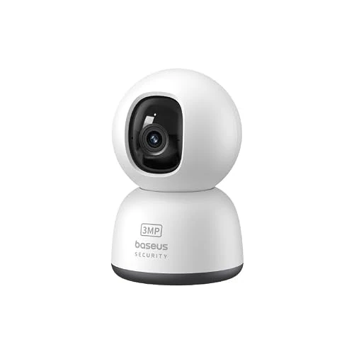 Offre limitée : Baseus Security P1 Lite Caméra Surveillance Intérieure, Clarté 2K, Audio Bidirectionnel, Vision Nocturne, Jusqu'à 256 Go, Surveillance pour Bébé/Animal de Compagnie, Compatible avec Alexa&Google Home de 59.99 € à 59.99 € (0.00% de remise)