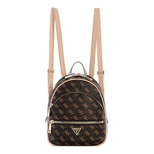 GUESS Women's Manhattan Ii Backpack, Brown, One Size