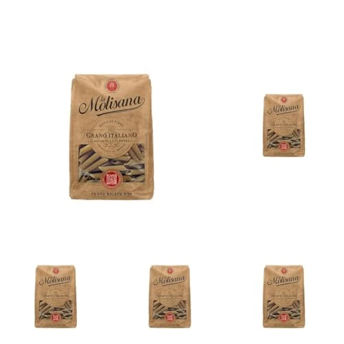 Offerta a tempo: La Molisana - Penne Rigate Integrali - 5 Confezioni — 46% da 7,25 € a 3,95 €