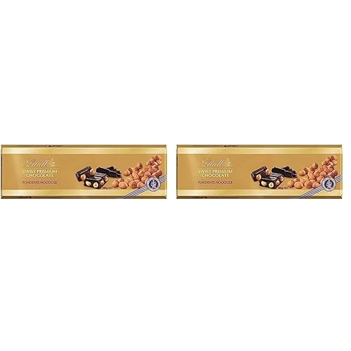 Offerta a tempo: Lindt Tavoletta Gold Fondente Nocciole, Tavoletta di Cioccolato con Nocciole — 15% da 16,38 € a 13,98 €