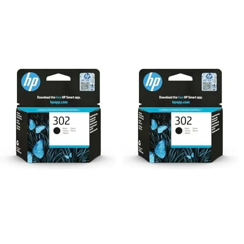 Oferta limitada: HP 302 F6U66AE Negro, Cartucho Original, de ~170 páginas, para impresoras Deskjet Serie 1110, 2100, 3600, Envy 4500, OfficeJet 3800 y 4600 (Paquete de 2) de 42.90 EUR a 42.90 EUR (ahorro 0%)