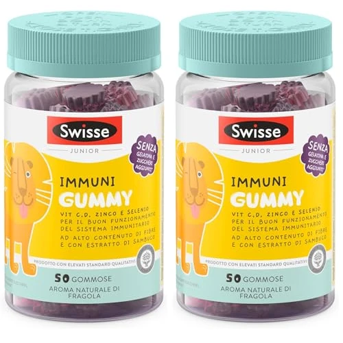SWISSE JUNIOR IMMUNI GUMMY 50 GOMMOSE (Confezione da 2)