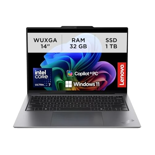 Lenovo - Notebook 14 inch ThinkPad X9 - 14 Gen 1, Copilot+ professionele laptop Windows 11 Pro, Intel Core Ultra 7 258 V, RAM 32 GB LPDDR5X, 1 TB SSD NVMe - Intel Arc Graphics en Dolby Atmos Audio