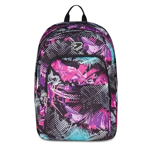 Offerta a tempo: Seven Zaino Scuola Pro XXL Reversibile Detach, Viola, Zaino Doppio Scomparto, Tasca Porta PC e Tasca Porta Borraccia, Scuola Media e Superiore, Ragazza - 36% da 69.90 € a 44.94 €