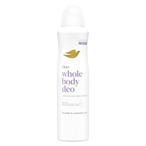 Oferta limitada: Dove Aerosol All Over Body Lavender 150 ml de 5.59 € a 4.99 € (ahorro 11%)